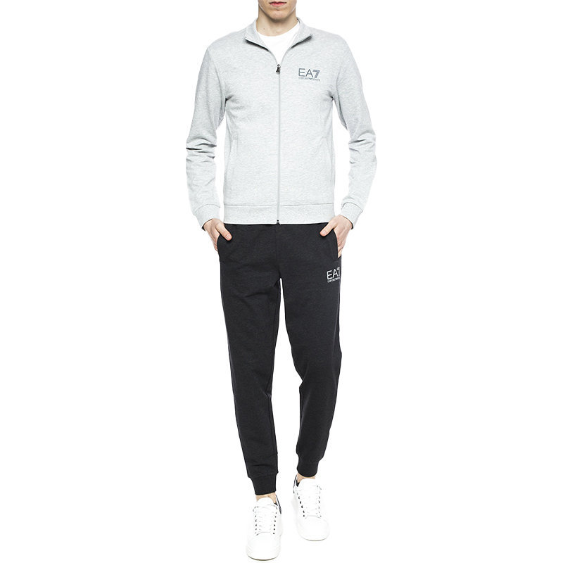 Mens Tracksuit EMPORIO ARMANI 3ZPV51 EA7 Full Set Cotton Sweatshirt ...