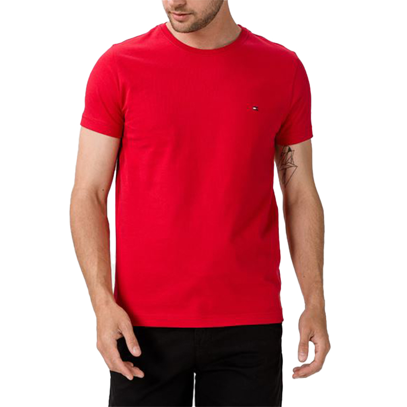 TOMMY Mens T Shirt Crew Neck Short Sleeve Summer Cotton Tee NEW | eBay