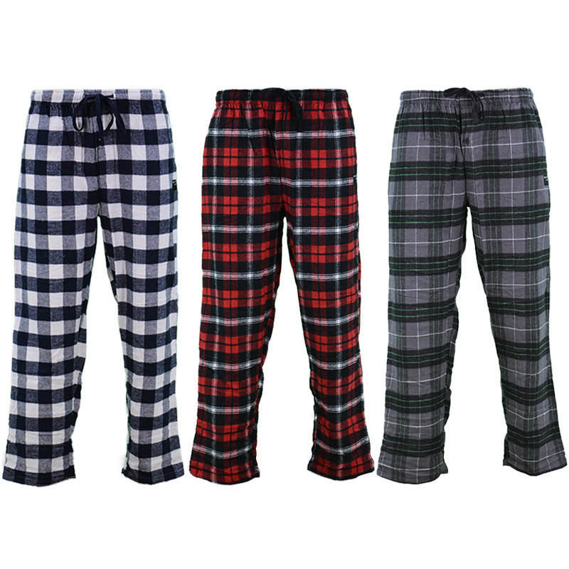 Men's Warm Pajama Pants Comfy Lounge Pants with Pockets – Latuza