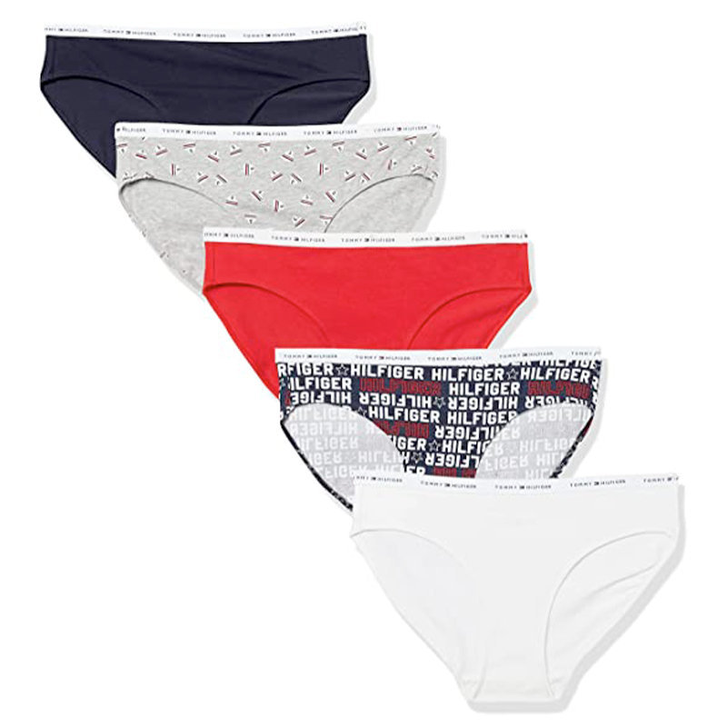Tommy Hilfiger BIKINI X3 Marine / Red / White - Fast delivery  Spartoo  Europe ! - Underwear Knickers/panties Women 36,80 €