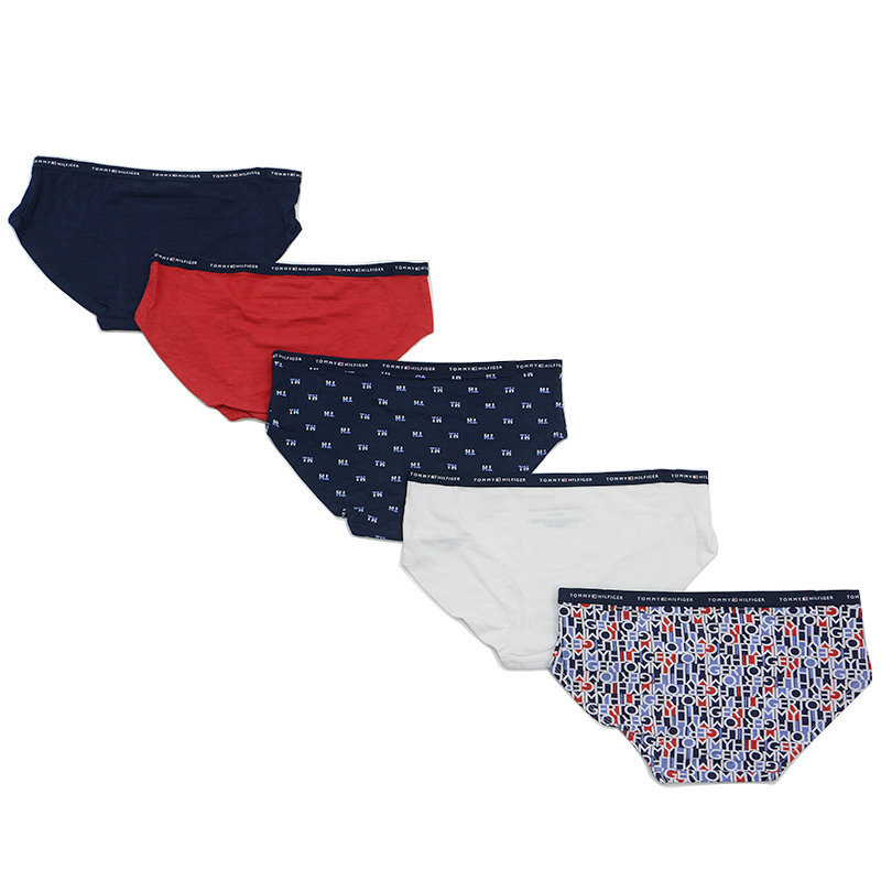 Panties Tommy Hilfiger Essentials Bikini 3 Pack Vary Stripe/ White/ Desert  Sky