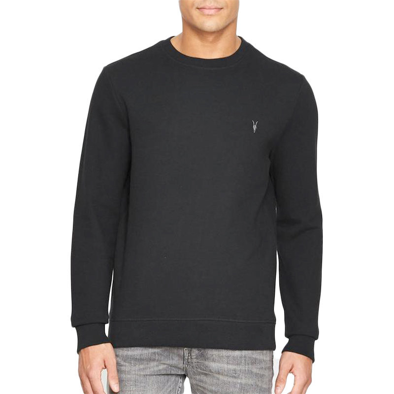 ALL SAINTS Mens Jumpers Pullover Black Grey Crew Neck Long Sleeve Regular Tops eBay