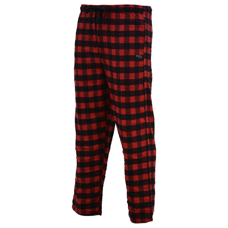 Mens Pyjama Flannel Check Bottoms Cotton PJ Pants Lounge Nightwear ...