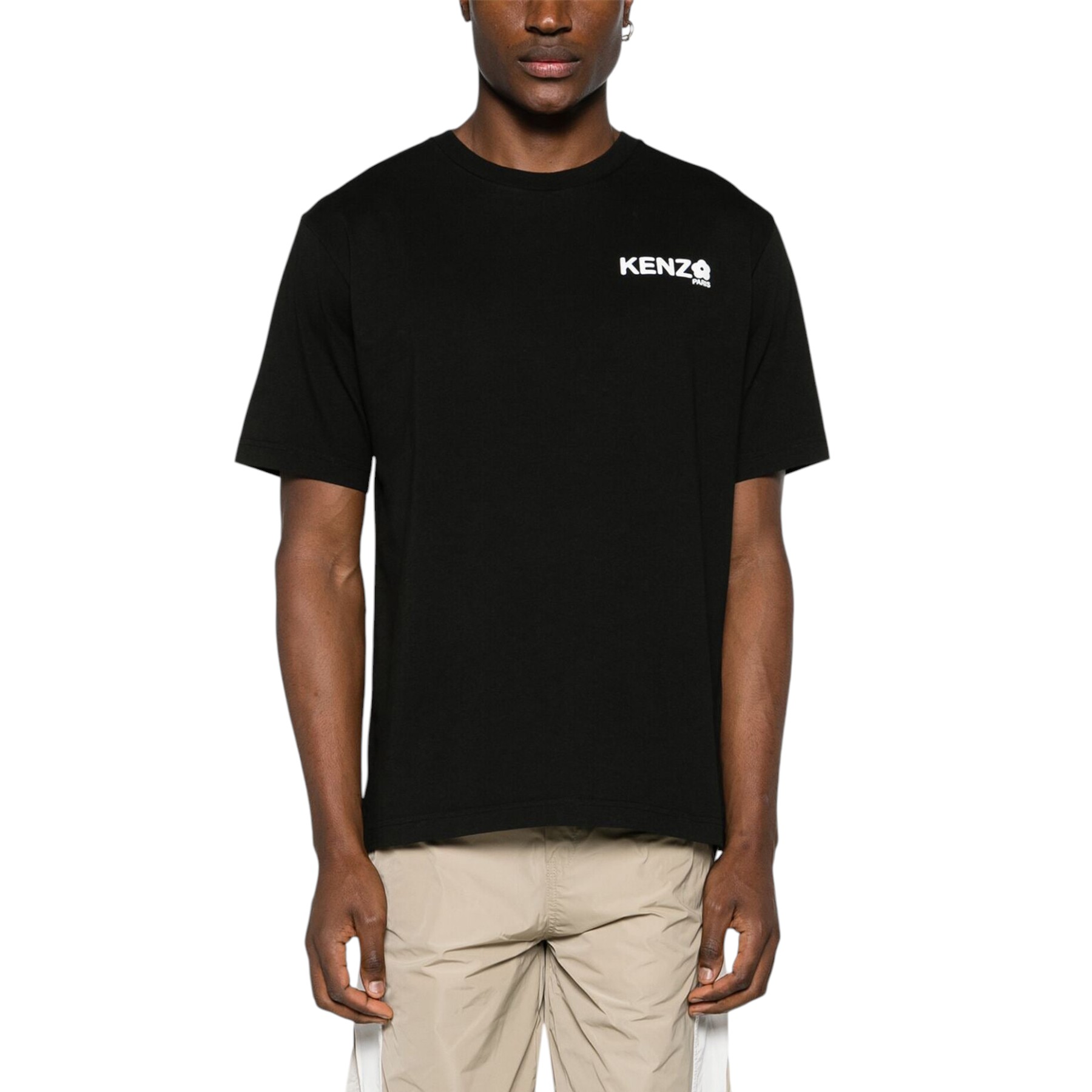 KENZO Mens T Shirts Boke Flower 2.0 Cotton Crew Neck Short