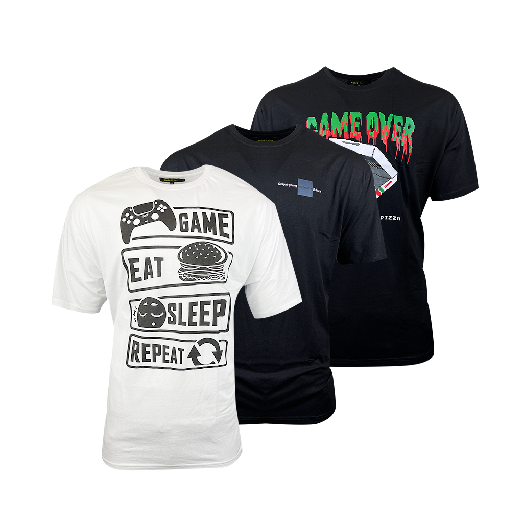 Mens T Shirts Short Sleeve Crew Neck Tee Tops Cotton Casual T Shirts XS-2XL - Picture 19 of 26